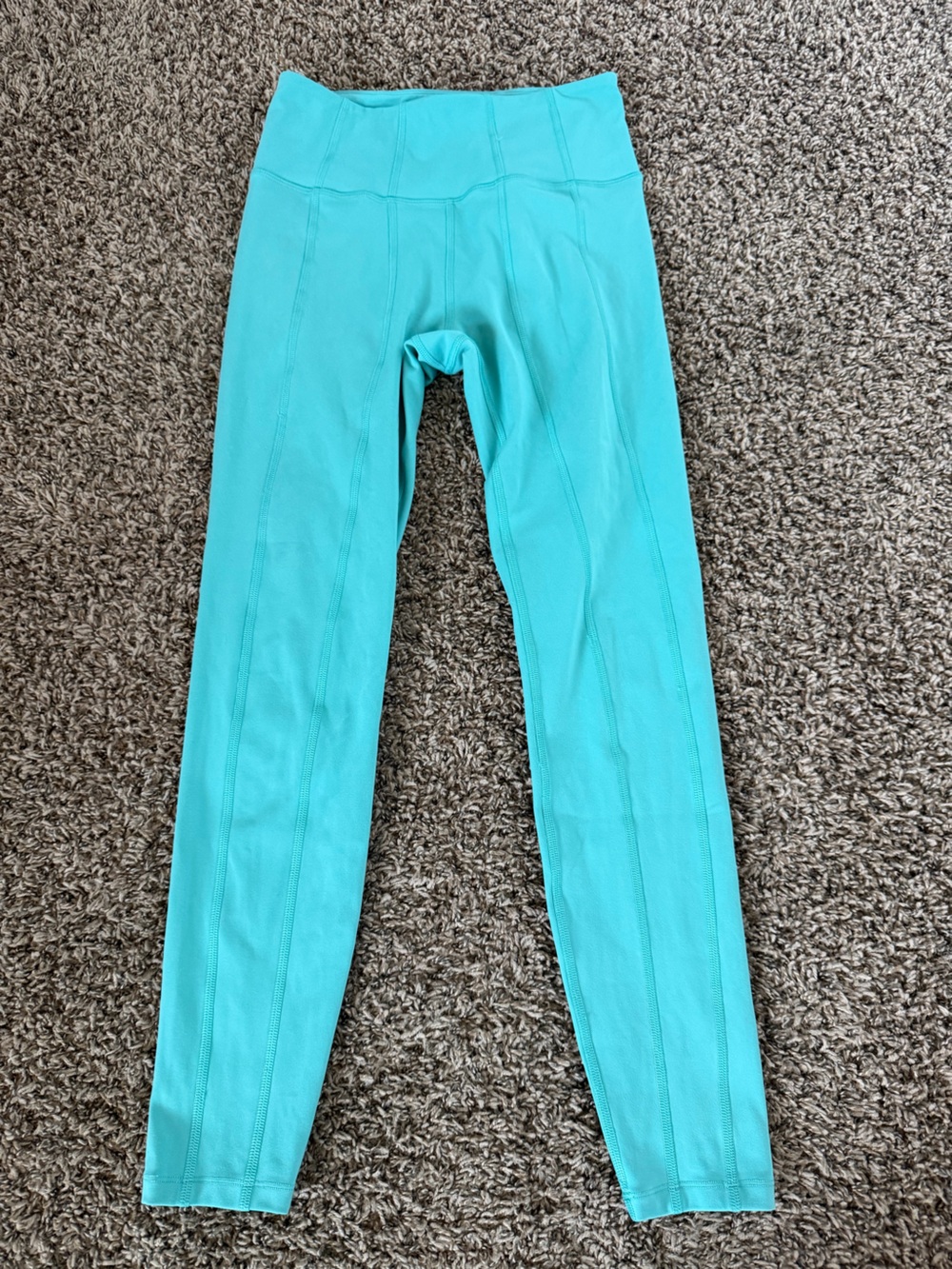 l*space Women’s Aqua/Turquoise Leggings - Stretch Active Bottoms